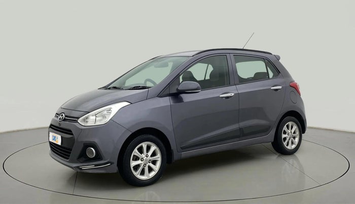 2015 Hyundai Grand i10 ASTA AT 1.2 KAPPA VTVT, Petrol, Automatic, 19,546 km, Left Front Diagonal