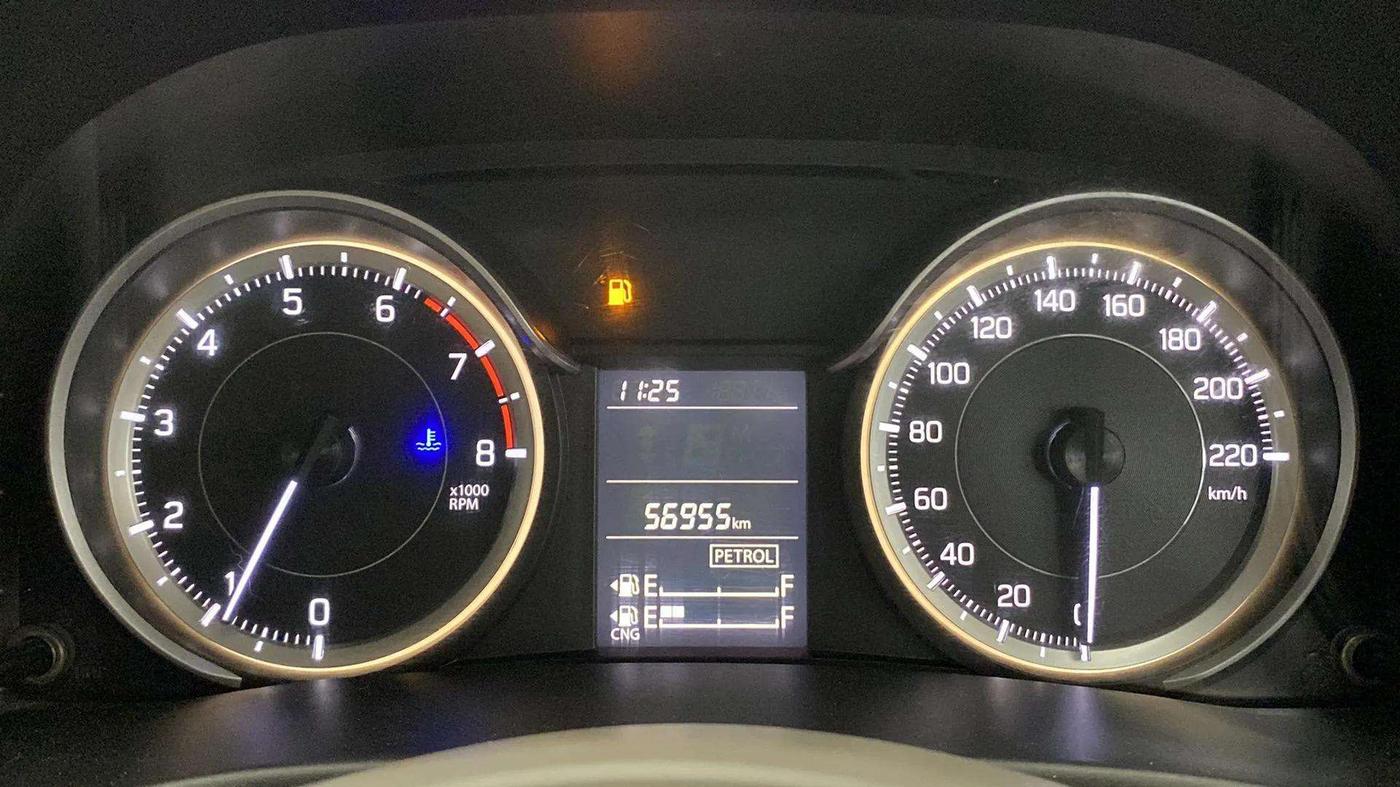 2021 Maruti Ertiga VXI CNG, CNG, Manual, 57,015 km, Odometer Image
