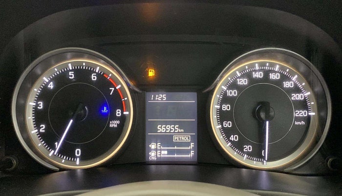 2021 Maruti Ertiga VXI CNG, CNG, Manual, 56,906 km, Odometer Image