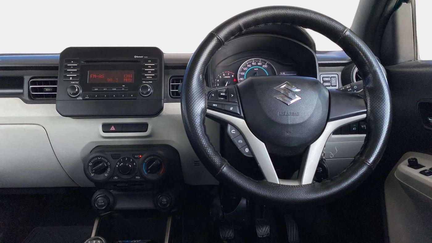 2019 Maruti IGNIS DELTA 1.2, Petrol, Manual, 47,742 km, Steering Wheel Close Up