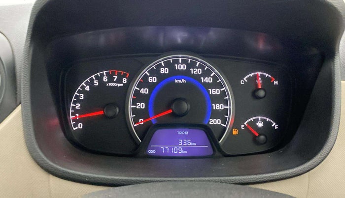 2016 Hyundai Grand i10 MAGNA 1.2 KAPPA VTVT, Petrol, Manual, 77,076 km, Odometer Image