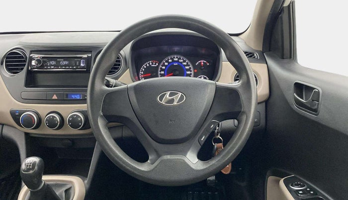 2016 Hyundai Grand i10 MAGNA 1.2 KAPPA VTVT, Petrol, Manual, 77,076 km, Steering Wheel Close Up