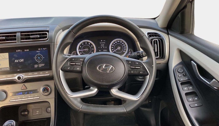 2021 Hyundai Creta SX 1.5 PETROL, Petrol, Manual, 43,961 km, Steering Wheel Close Up
