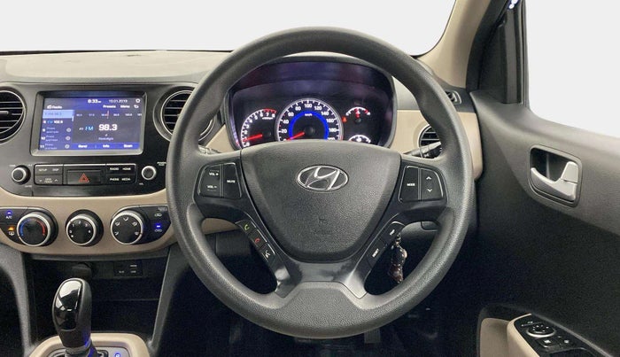2018 Hyundai Grand i10 SPORTZ AT 1.2 KAPPA VTVT, Petrol, Automatic, 39,661 km, Steering Wheel Close Up