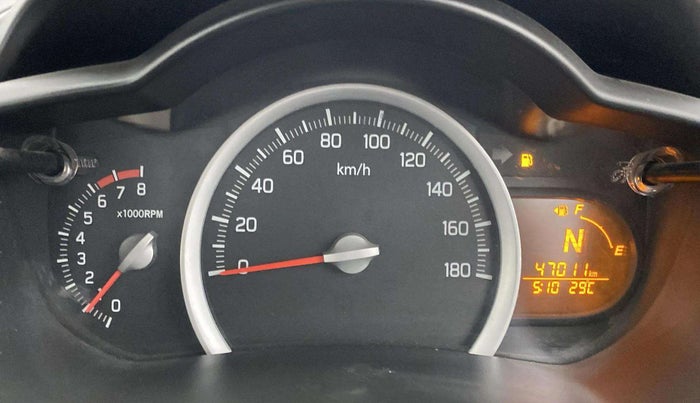 2016 Maruti Celerio ZXI AMT, Petrol, Automatic, 47,019 km, Odometer Image