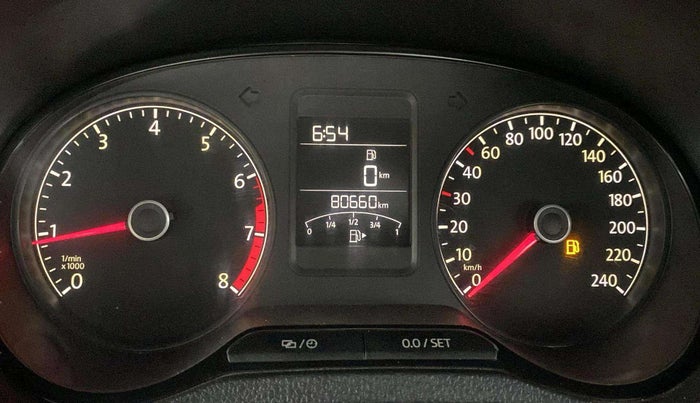 2016 Volkswagen Polo COMFORTLINE 1.2L, Petrol, Manual, 80,628 km, Odometer Image