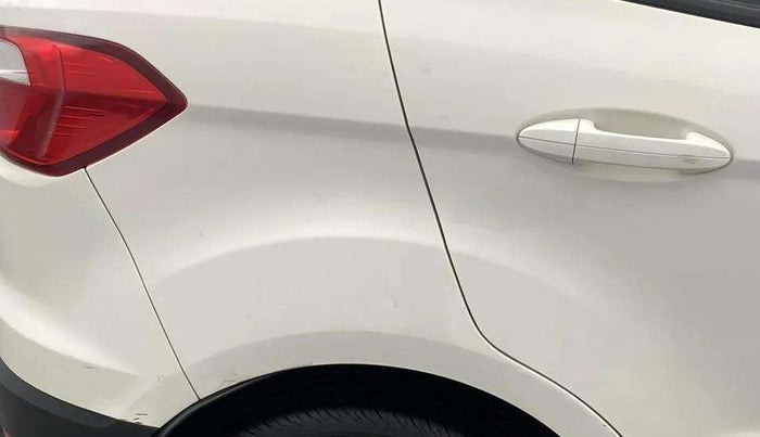 2017 Ford Ecosport TITANIUM 1.5L DIESEL, Diesel, Manual, 94,328 km, Right quarter panel - Minor scratches