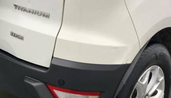2017 Ford Ecosport TITANIUM 1.5L DIESEL, Diesel, Manual, 94,328 km, Rear bumper - Minor scratches