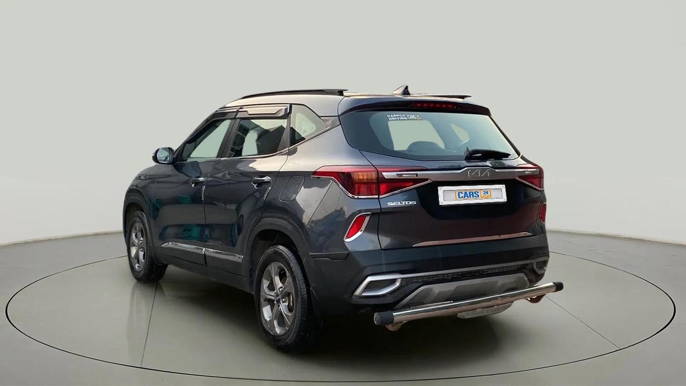 2022 KIA SELTOS HTK PLUS 1.5 IMT, Petrol, Manual, 57,124 km, Left Back Diagonal