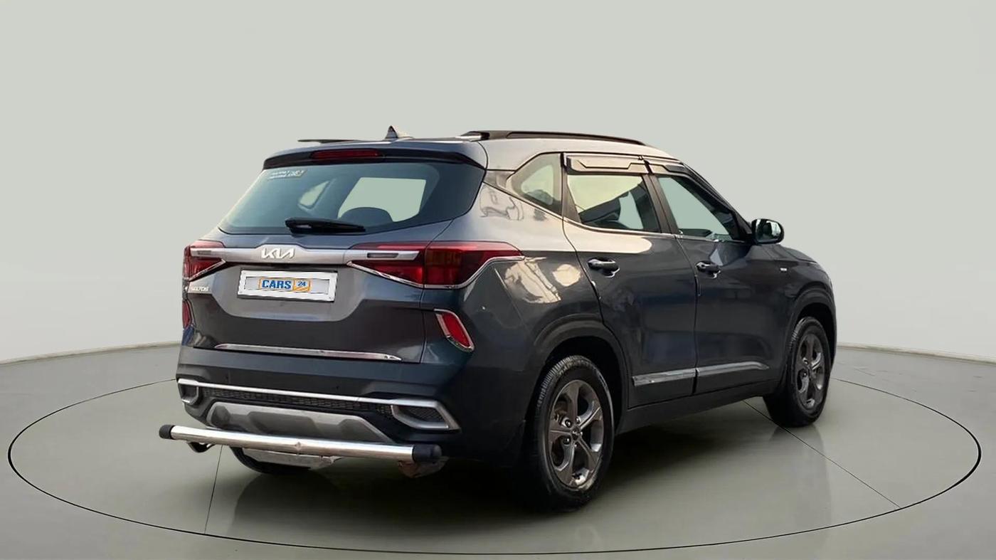 2022 KIA SELTOS HTK PLUS 1.5 IMT, Petrol, Manual, 57,124 km, Right Back Diagonal