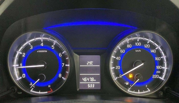 2018 Maruti Baleno DELTA PETROL 1.2, Petrol, Manual, 46,532 km, Odometer Image