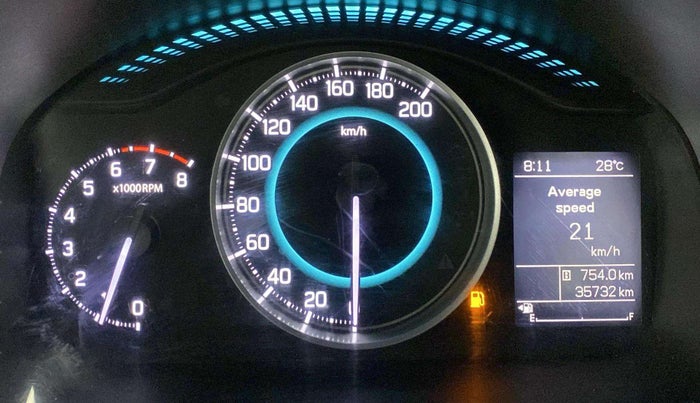 2018 Maruti IGNIS ALPHA 1.2, Petrol, Manual, 35,732 km, Odometer Image