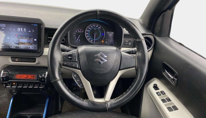 2018 Maruti IGNIS ALPHA 1.2, Petrol, Manual, 35,732 km, Steering Wheel Close Up