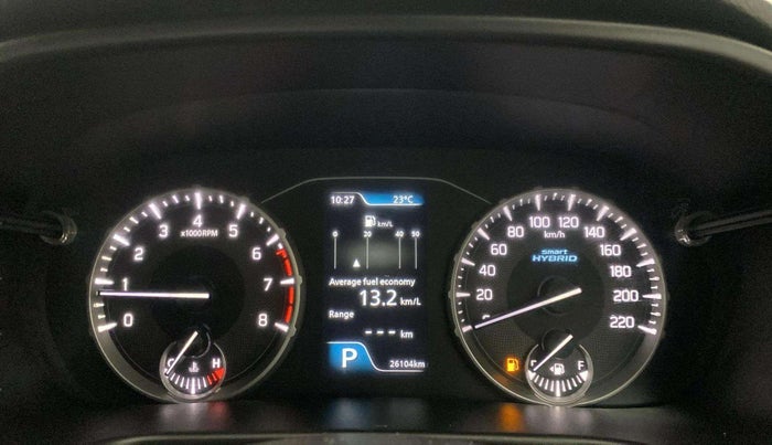 2022 Maruti BREZZA ZXI + AT SMART HYBRID, Petrol, Automatic, 26,064 km, Odometer Image