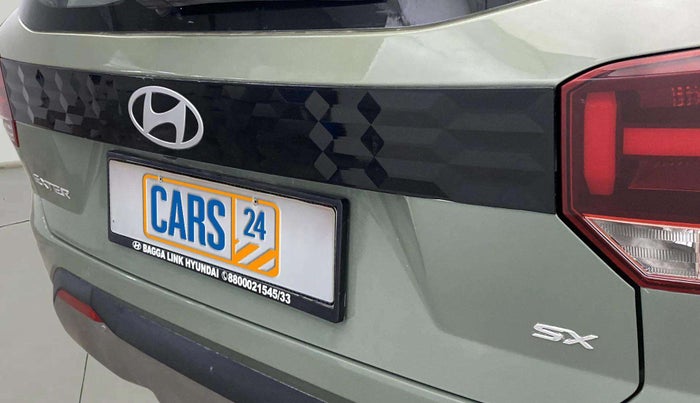 2023 Hyundai EXTER SX(O) CONNECT 1.2 AMT, Petrol, Automatic, 13,518 km, Dicky (Boot door) - Slightly dented