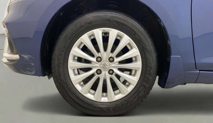 2018 Maruti Ciaz ZETA 1.5 SHVS MT PETROL, Petrol, Manual, 41,478 km, Left Front Wheel