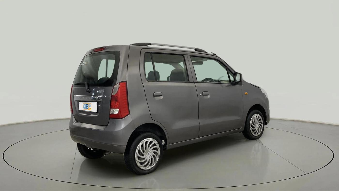 2018 Maruti Wagon R 1.0 VXI, Petrol, Manual, 17,292 km, Right Back Diagonal