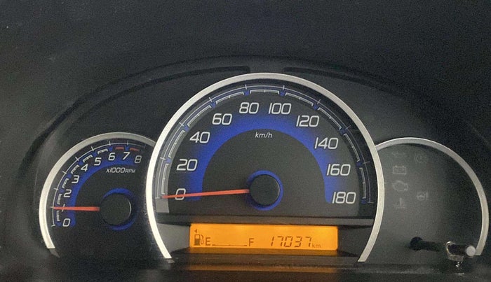 2018 Maruti Wagon R 1.0 VXI, Petrol, Manual, 16,981 km, Odometer Image