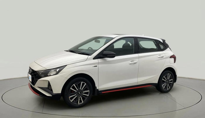 2022 Hyundai NEW I20 N LINE N6 1.0 TURBO GDI IMT, Petrol, Manual, 15,485 km, Left Front Diagonal