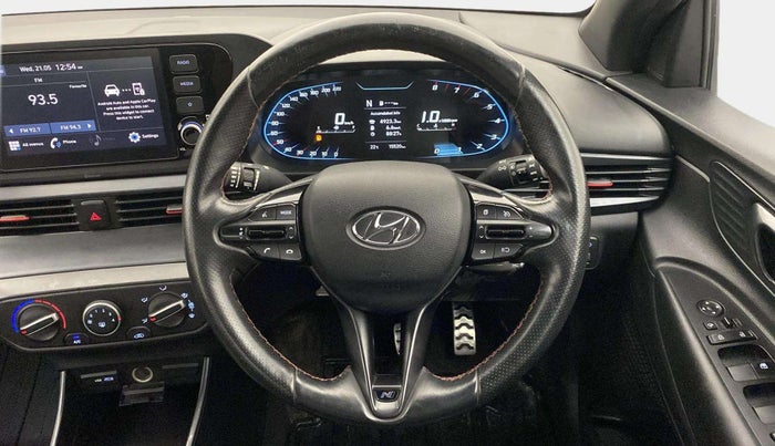 2022 Hyundai NEW I20 N LINE N6 1.0 TURBO GDI IMT, Petrol, Manual, 15,485 km, Steering Wheel Close Up