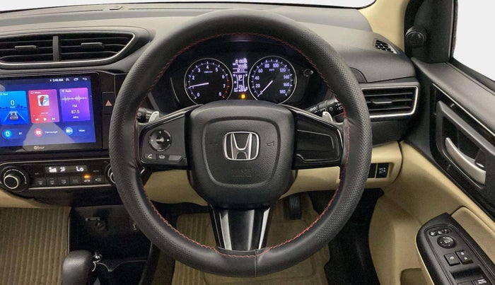 2018 Honda Amaze 1.2L I-VTEC V CVT, Petrol, Automatic, 13,650 km, Steering Wheel Close Up