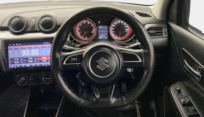 2021 Maruti Swift VXI, Petrol, Manual, 65,179 km, Steering Wheel Close Up
