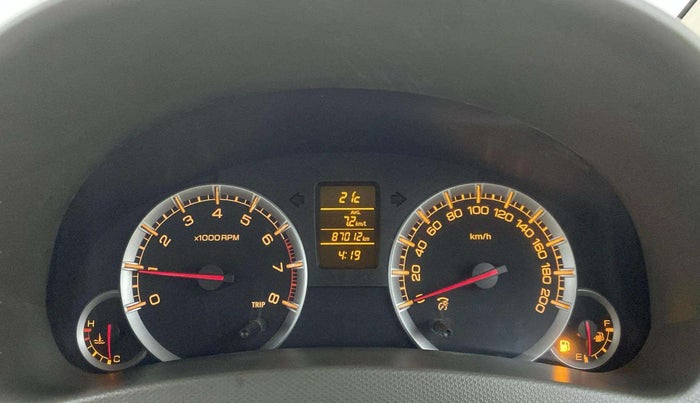 2014 Maruti Ertiga ZXI, Petrol, Manual, 86,999 km, Odometer Image