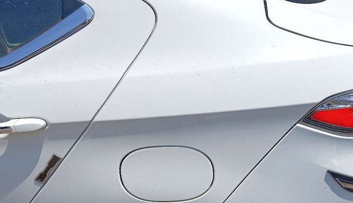 2023 Tata TIGOR XZ PLUS PETROL, Petrol, Manual, 13,418 km, Left quarter panel - Slightly dented