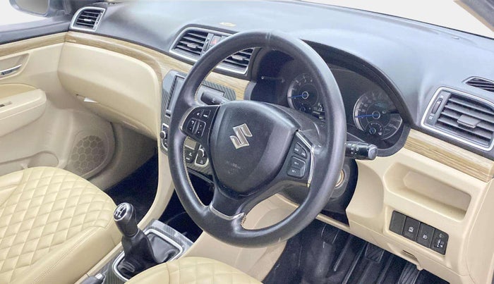2019 Maruti Ciaz DELTA 1.5 SHVS MT PETROL, Petrol, Manual, 66,826 km, Steering wheel - Phone control not functional