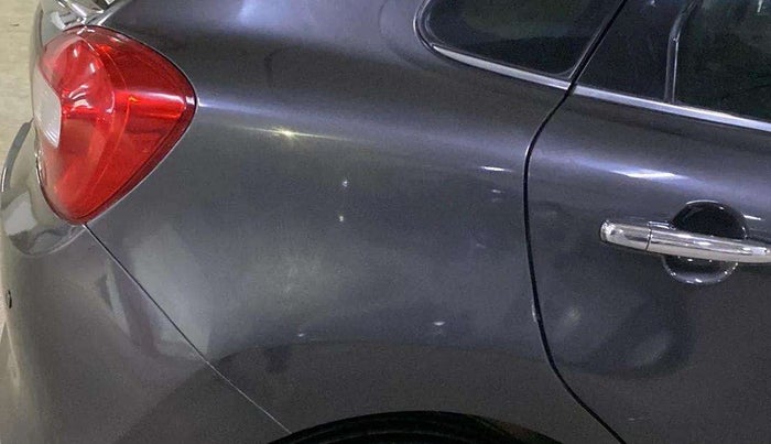 2017 Maruti Baleno ZETA PETROL 1.2, Petrol, Manual, 89,846 km, Left quarter panel - Minor scratches