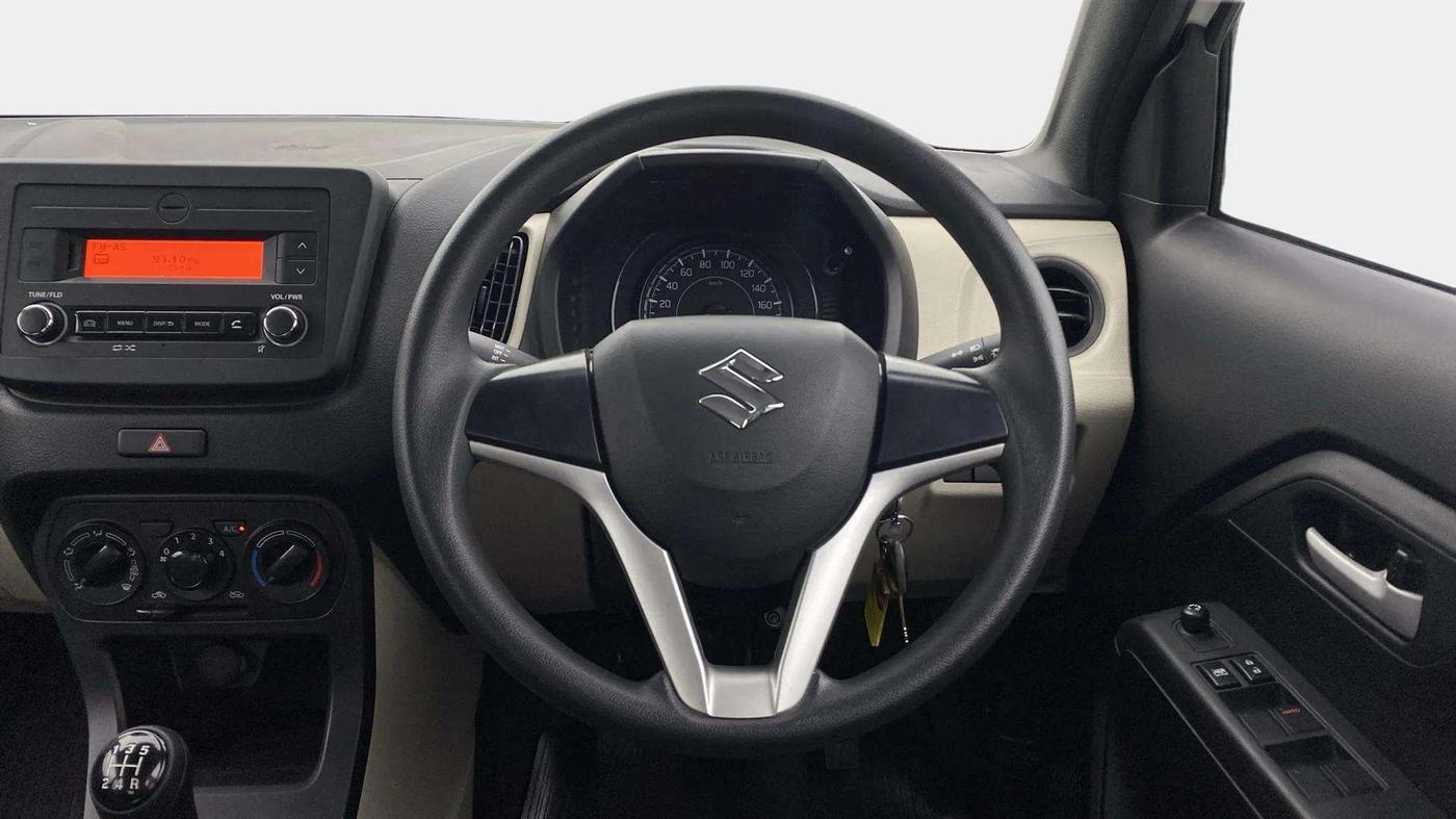 2024 Maruti New Wagon-R VXI 1.0, Petrol, Manual, 6,639 km, Steering Wheel Close Up