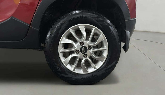 2017 Mahindra Kuv100 K6 6 STR, Petrol, Manual, 73,764 km, Left Rear Wheel