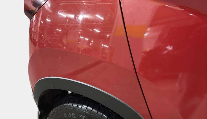 2017 Mahindra Kuv100 K6 6 STR, Petrol, Manual, 73,764 km, Right quarter panel - Minor scratches