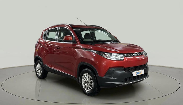 2017 Mahindra Kuv100 K6 6 STR, Petrol, Manual, 73,764 km, Right Front Diagonal