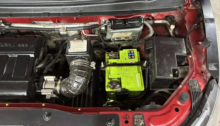 2017 Mahindra Kuv100 K6 6 STR, Petrol, Manual, 73,764 km, Engine View - Left