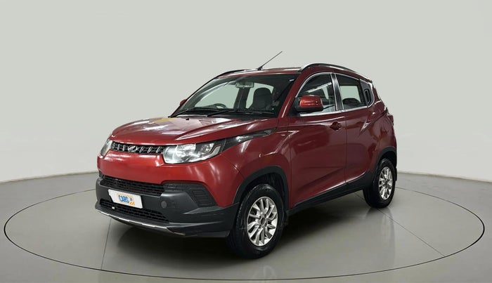 2017 Mahindra Kuv100 K6 6 STR, Petrol, Manual, 73,764 km, Left Front Diagonal