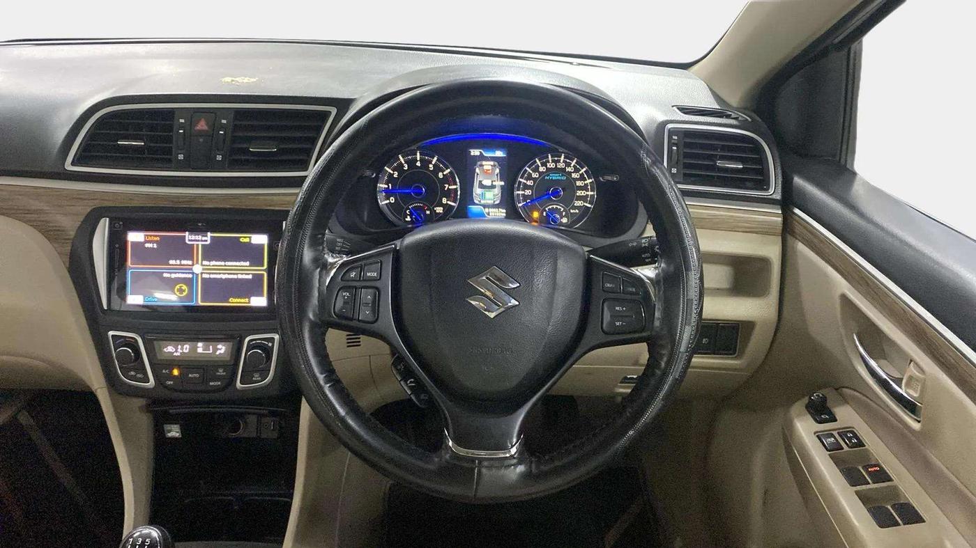 2020 Maruti Ciaz ALPHA 1.5 SHVS PETROL, Petrol, Manual, 55,345 km, Steering Wheel Close Up