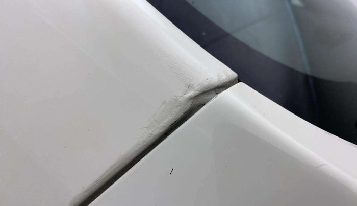 2016 Ford Ecosport TITANIUM 1.5L PETROL AT, Petrol, Automatic, 1,08,639 km, Right A pillar - Paint is slightly faded