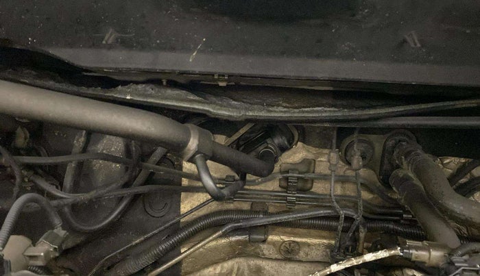 2016 Ford Ecosport TITANIUM 1.5L PETROL AT, Petrol, Automatic, 1,08,639 km, Bonnet (hood) - Insulation cover has minor damage