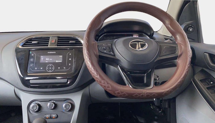 2024 Tata Tiago XTA PETROL, Petrol, Automatic, 5,180 km, Steering Wheel Close Up
