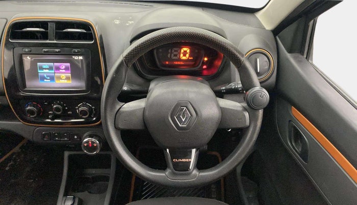 2019 Renault Kwid CLIMBER 1.0 AMT, Petrol, Automatic, 49,302 km, Steering Wheel Close Up