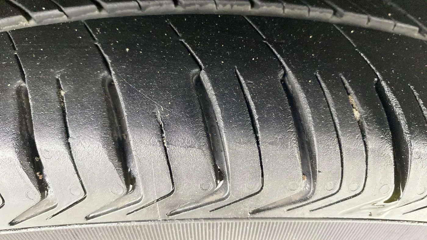 2020 Hyundai Verna S PLUS 1.5 CRDI, Diesel, Manual, 78,688 km, Right Front Tyre Tread