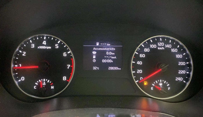 2020 KIA SELTOS HTX 1.5 PETROL, Petrol, Manual, 28,680 km, Odometer Image