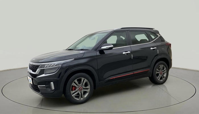 2020 KIA SELTOS HTX 1.5 PETROL, Petrol, Manual, 28,680 km, Left Front Diagonal