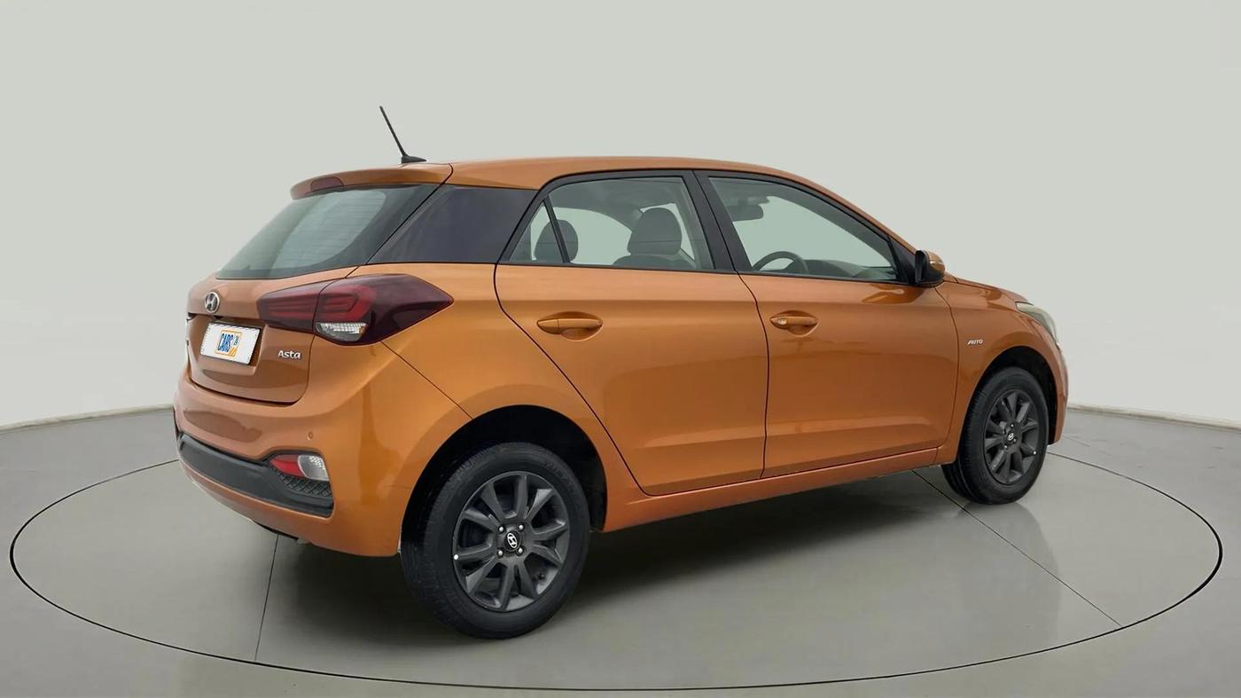 2018 Hyundai Elite i20 ASTA 1.2  CVT, Petrol, Automatic, 36,656 km, Right Back Diagonal