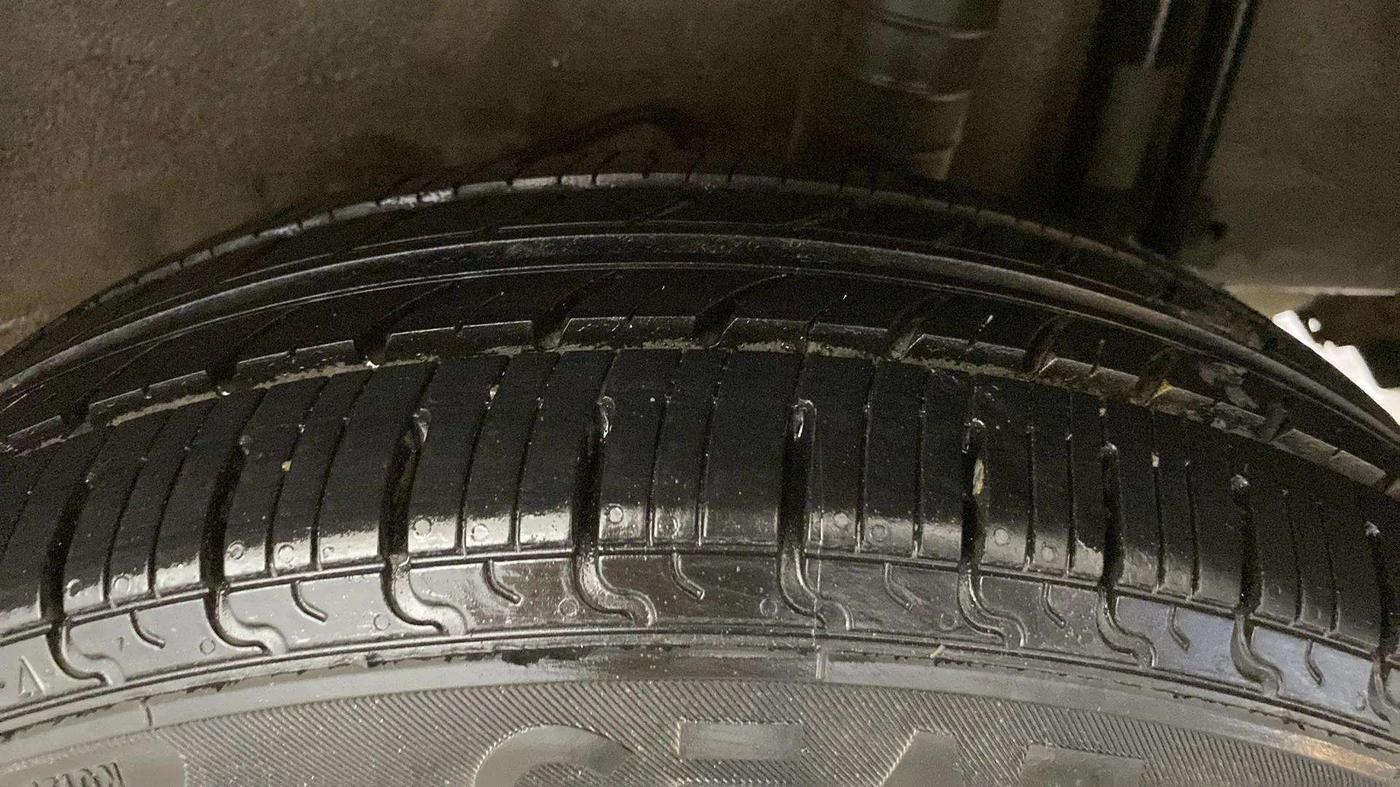 2016 Nissan Micra XL CVT, Petrol, Automatic, 43,850 km, Left Rear Tyre Tread