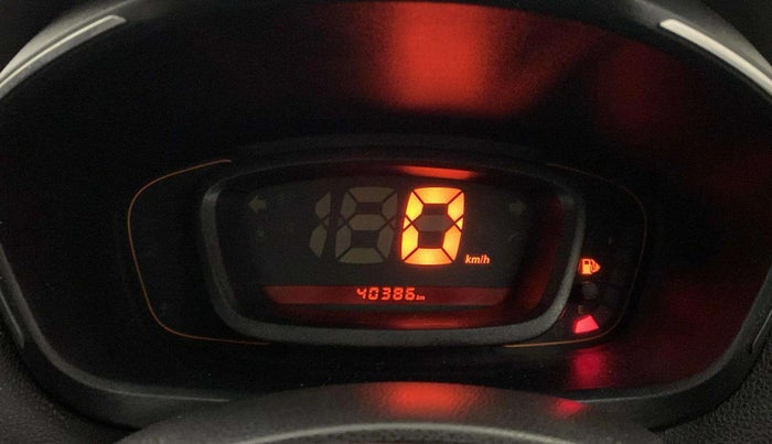 2017 Renault Kwid CLIMBER 1.0, Petrol, Manual, 40,362 km, Odometer Image