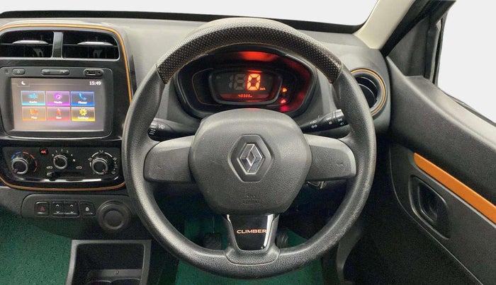 2017 Renault Kwid CLIMBER 1.0, Petrol, Manual, 40,362 km, Steering Wheel Close Up