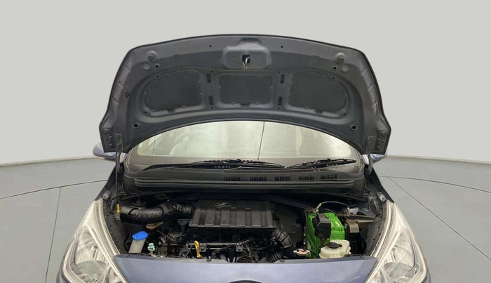 2017 Hyundai Grand i10 SPORTZ (O) 1.2 KAPPA VTVT, Petrol, Manual, 53,613 km, Open Bonet