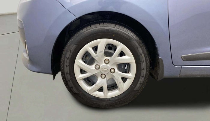 2017 Hyundai Grand i10 SPORTZ (O) 1.2 KAPPA VTVT, Petrol, Manual, 53,613 km, Left Front Wheel